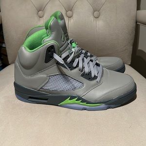 Jordan 5 green bean (2022) mens size 12 with box